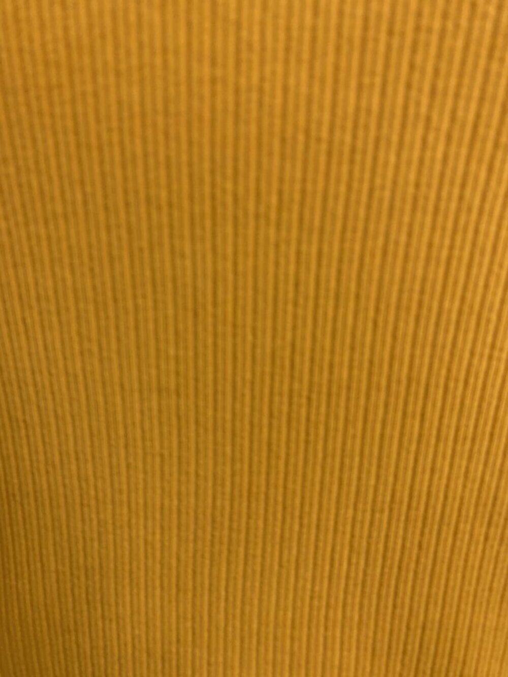 J. Crew Yellow Ribbed Ruffle Neck Sleeveless Tank Top - Picture 6 of 8